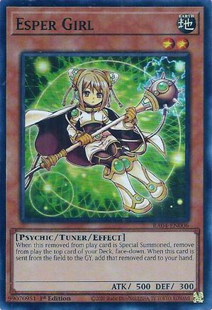 Image of Esper Girl [RA04-EN006] Super Rare