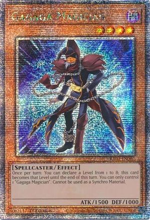 Image of Gagaga Magician [RA04-EN007] Quarter Century Secret Rare