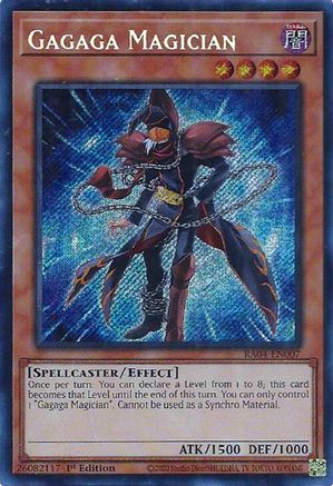 Image of Gagaga Magician [RA04-EN007] Secret Rare