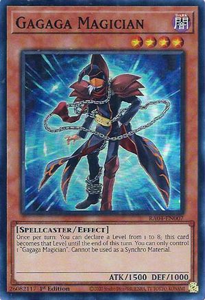 Image of Gagaga Magician [RA04-EN007] Super Rare
