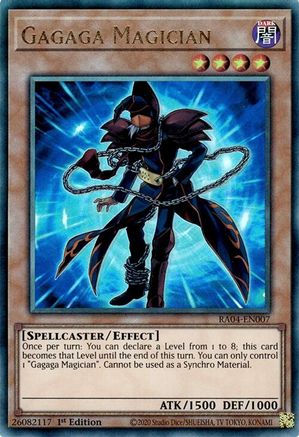 Image of Gagaga Magician [RA04-EN007] Prismatic Ultimate Rare