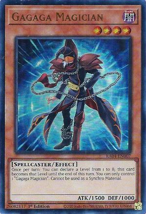 Image of Gagaga Magician [RA04-EN007] Ultra Rare
