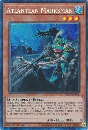 Image of Atlantean Marksman [RA04-EN009] Prismatic Collector's Rare