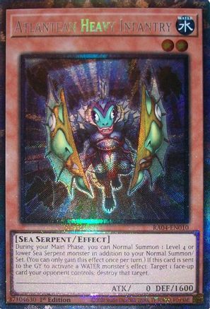 Image of Atlantean Heavy Infantry [RA04-EN010] Prismatic Collector's Rare