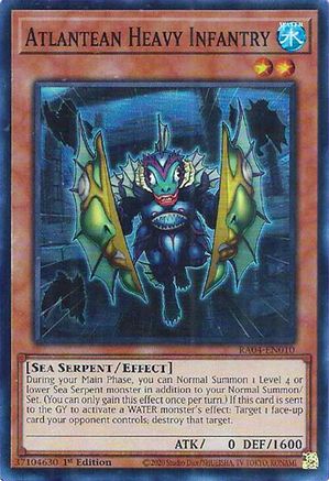 Image of Atlantean Heavy Infantry [RA04-EN010] Super Rare