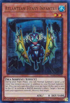 Image of Atlantean Heavy Infantry [RA04-EN010] Ultra Rare