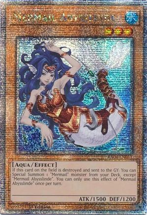 Image of Mermail Abysslinde [RA04-EN011] Quarter Century Secret Rare
