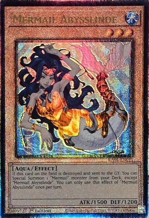 Image of Mermail Abysslinde [RA04-EN011] Prismatic Ultimate Rare