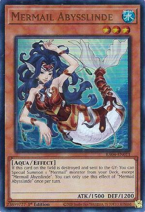 Image of Mermail Abysslinde [RA04-EN011] Ultra Rare