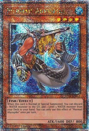 Image of Mermail Abysspike [RA04-EN012] Quarter Century Secret Rare
