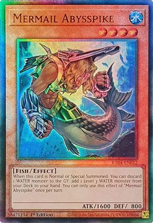 Image of Mermail Abysspike [RA04-EN012] Prismatic Ultimate Rare