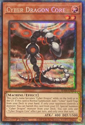 Image of Cyber Dragon Core [RA04-EN013] Prismatic Collector's Rare