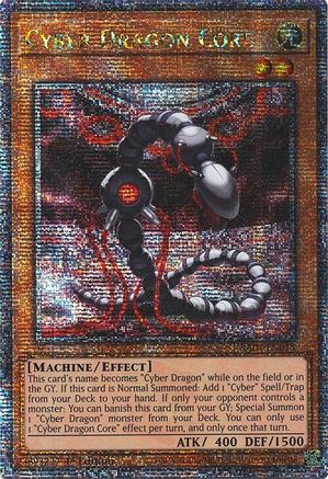 Image of Cyber Dragon Core [RA04-EN013] Quarter Century Secret Rare