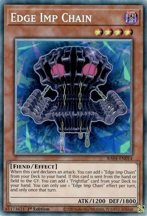 Image of Edge Imp Chain [RA04-EN014] Prismatic Collector's Rare