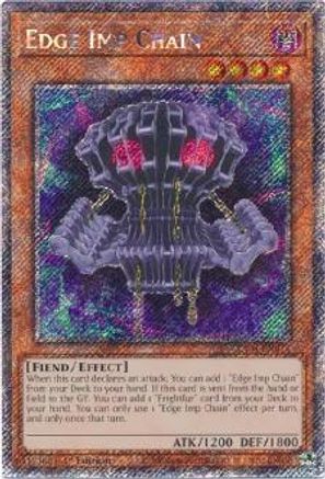 Image of Edge Imp Chain [RA04-EN014] Platinum Secret Rare