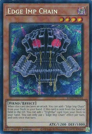 Image of Edge Imp Chain [RA04-EN014] Secret Rare