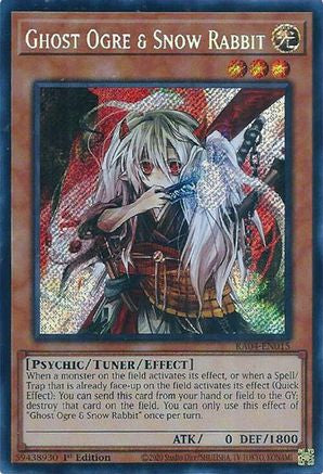 Image of Ghost Ogre & Snow Rabbit [RA04-EN015] Secret Rare