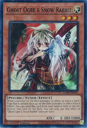 Image of Ghost Ogre & Snow Rabbit [RA04-EN015] Super Rare