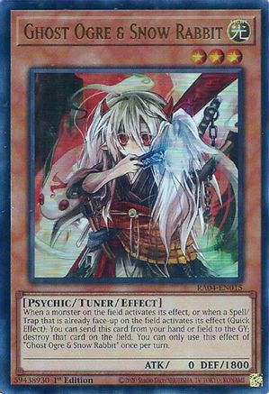 Image of Ghost Ogre & Snow Rabbit [RA04-EN015] Ultra Rare