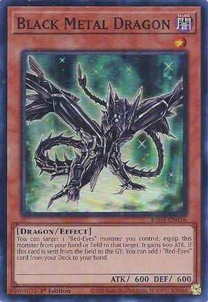 Image of Black Metal Dragon [RA04-EN016] Super Rare