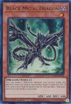 Image of Black Metal Dragon [RA04-EN016] Ultra Rare