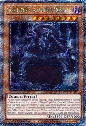 Image of Erebus the Underworld Monarch [RA04-EN019] Quarter Century Secret Rare