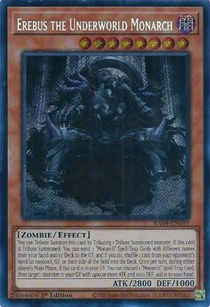Image of Erebus the Underworld Monarch [RA04-EN019] Secret Rare