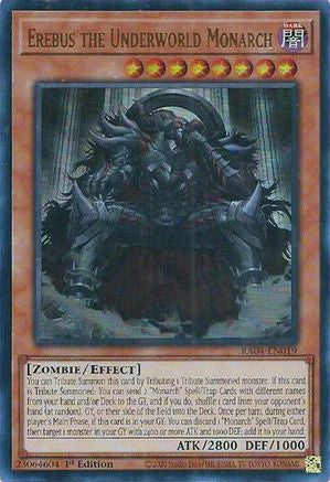 Image of Erebus the Underworld Monarch [RA04-EN019] Ultra Rare