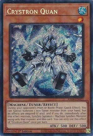 Image of Crystron Quan [RA04-EN021] Secret Rare