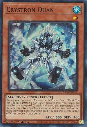 Image of Crystron Quan [RA04-EN021] Super Rare