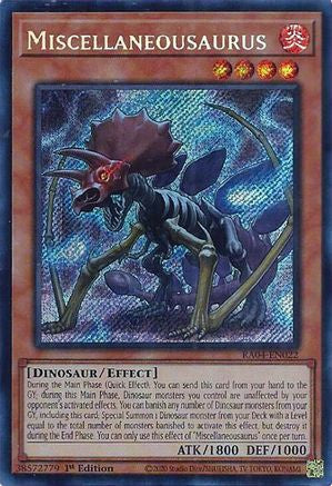 Image of Miscellaneousaurus [RA04-EN022] Secret Rare