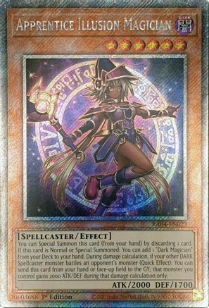 Image of Apprentice Illusion Magician [RA04-EN023] Platinum Secret Rare