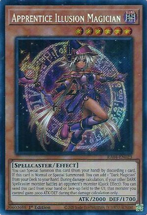 Image of Apprentice Illusion Magician [RA04-EN023] Secret Rare