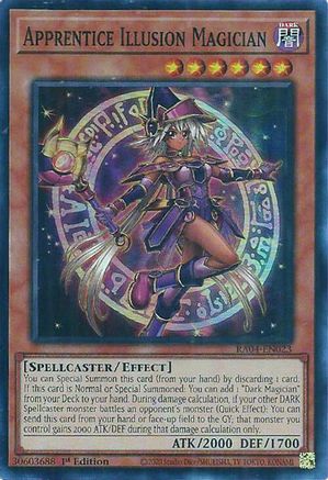 Image of Apprentice Illusion Magician [RA04-EN023] Super Rare