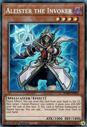 Image of Aleister the Invoker (Alternate Art) [RA04-EN024] Prismatic Collector's Rare