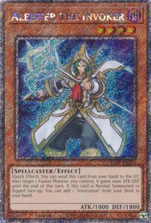 Image of Aleister the Invoker (Alternate Art) [RA04-EN024] Platinum Secret Rare