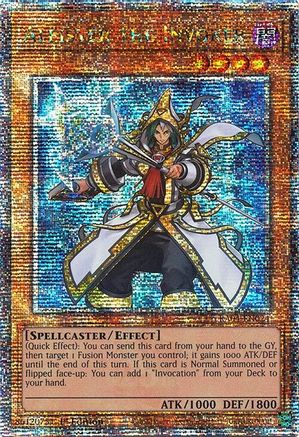 Image of Aleister the Invoker (Alternate Art) [RA04-EN024] Quarter Century Secret Rare