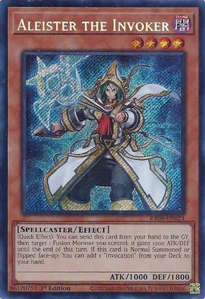 Image of Aleister the Invoker (Alternate Art) [RA04-EN024] Secret Rare