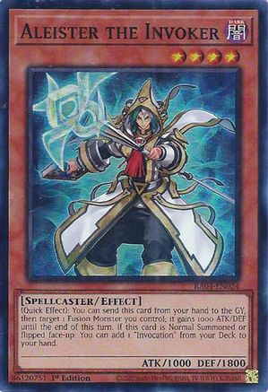 Image of Aleister the Invoker (Alternate Art) [RA04-EN024] Super Rare