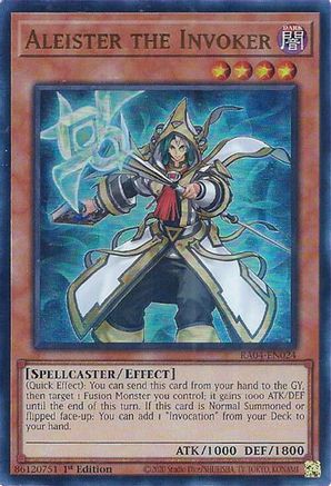 Image of Aleister the Invoker (Alternate Art) [RA04-EN024] Ultra Rare