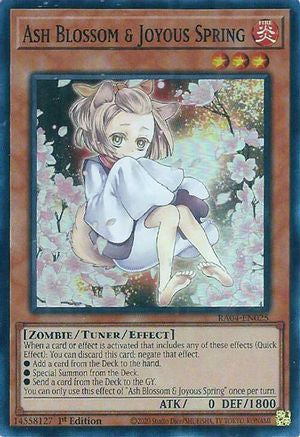 Image of Ash Blossom & Joyous Spring (Alternate Art) [RA04-EN025] Super Rare