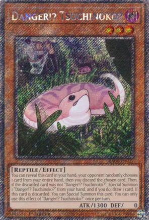 Image of Danger!? Tsuchinoko? [RA04-EN027] Platinum Secret Rare