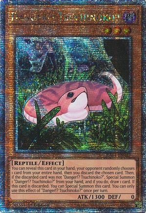Image of Danger!? Tsuchinoko? [RA04-EN027] Quarter Century Secret Rare
