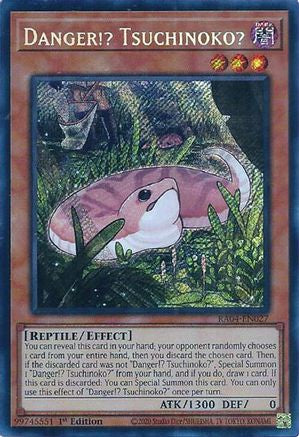 Image of Danger!? Tsuchinoko? [RA04-EN027] Secret Rare