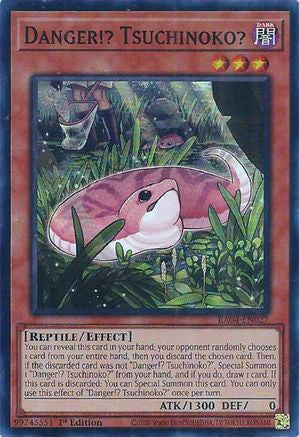 Image of Danger!? Tsuchinoko? [RA04-EN027] Super Rare