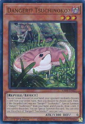Image of Danger!? Tsuchinoko? [RA04-EN027] Ultra Rare