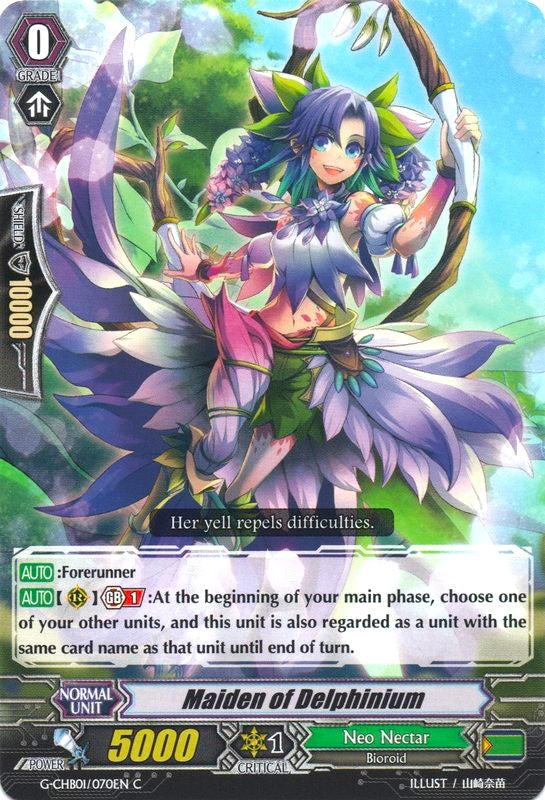 Image of Maiden of Delphinium (G-CHB01/070EN) [TRY3 NEXT]