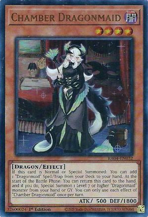 Image of Chamber Dragonmaid [RA04-EN032] Ultra Rare
