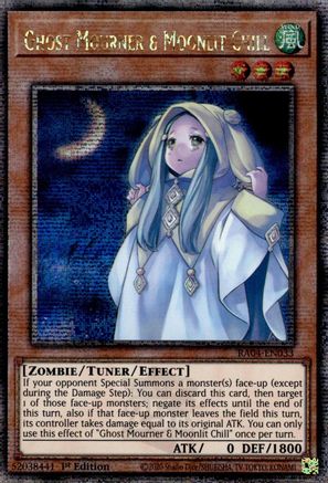 Image of Ghost Mourner & Moonlit Chill [RA04-EN033] Quarter Century Secret Rare