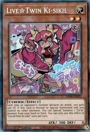 Image of LiveTwin Ki-sikil [RA04-EN035] Prismatic Collector's Rare